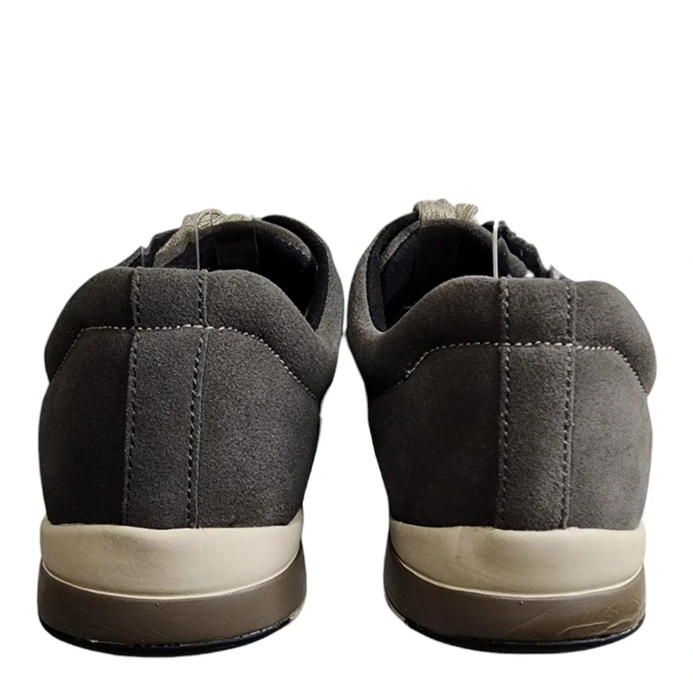 Drew Columbia Grey Suede Comfort Sneaker Wide Width WW 13